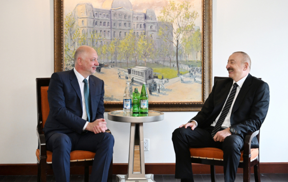 President of Azerbaijan Ilham Aliyev met with Prime Minister of Bulgaria in New York