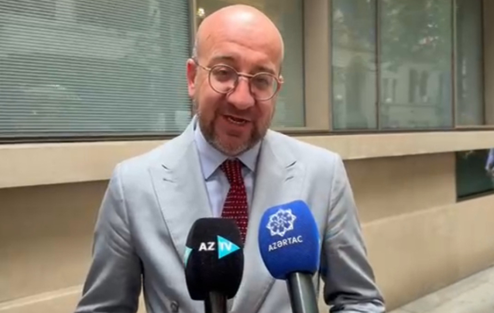 Şarl Mişel: Zəngəzur dəhlizinin açılması Azərbaycanla Ermənistan arasında sülh sazişinin həyata keçirilməsinə təkan verəcək