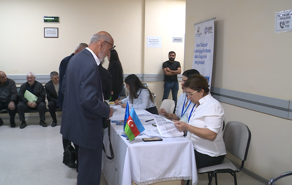 Şəkidə şəhid və qazilərin ailə üzvləri üçün kardioloji tibbi müayinələr keçirilib