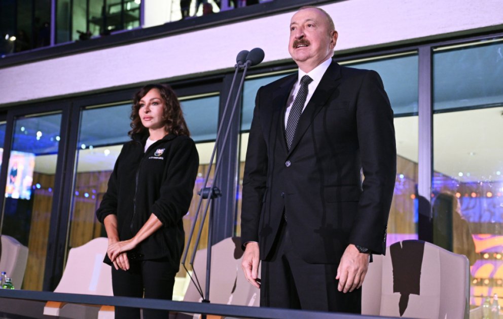 3. GUS-Spiele in Ganja feierlich eröffnet
Präsident Ilham Aliyev und First Lady Mehriban Aliyeva verfolgten Veranstaltung
