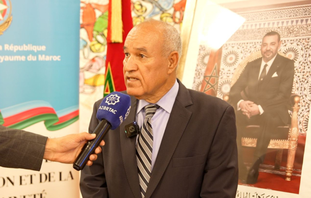Mohamed Faquiri : Notre Association a pour objectif de développer les relations amicales entre le Maroc et l'Azerbaïdjan et de promouvoir les échanges culturels, scientifiques et économiques