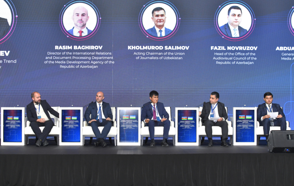 II Azərbaycan–Özbəkistan Media Forumu: “Rəqəmsal dövrdə media tərəfdaşlığı: İnformasiya təhlükəsizliyi istiqamətində birgə təşəbbüslər” mövzusunda panel sessiya təşkil edilib