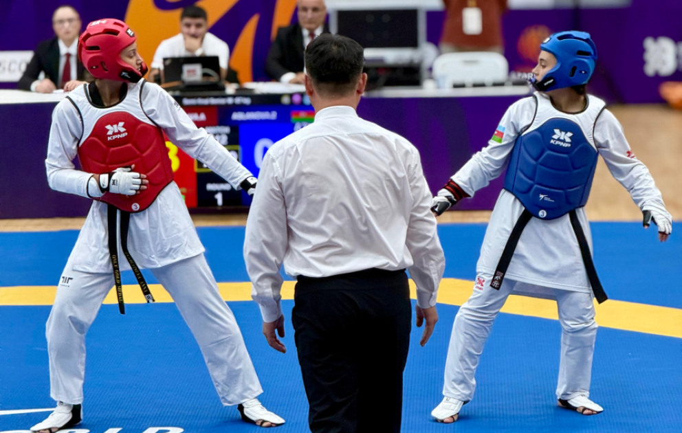 MDB Oyunları: Azərbaycanın 10 taekvondoçusu bürünc medal qazanıb, biri finala yüksəlib