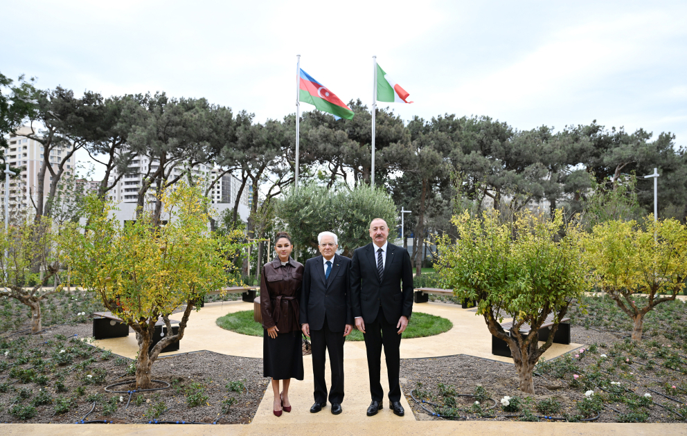 Inauguration des premiers bâtiments de l'Université italo-azerbaïdjanaise à Bakou