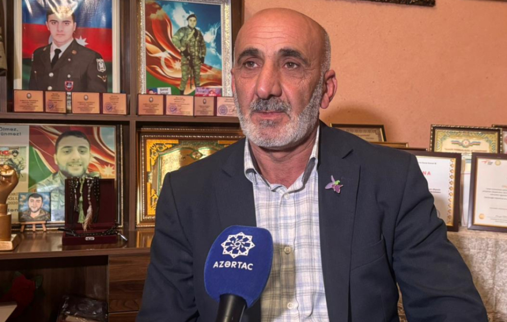 “Qəhrəman üçün ağlamazlar” – şəhid atası