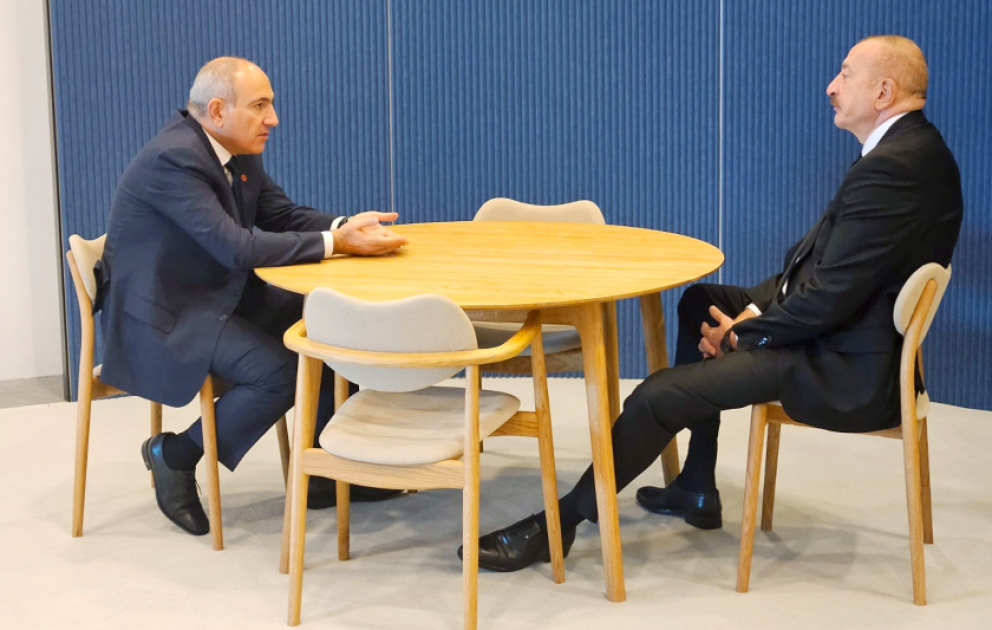 Kopenhagen: Präsident Ilham Aliyev trifft Armeniens Premierminister Nikol Paschinjan