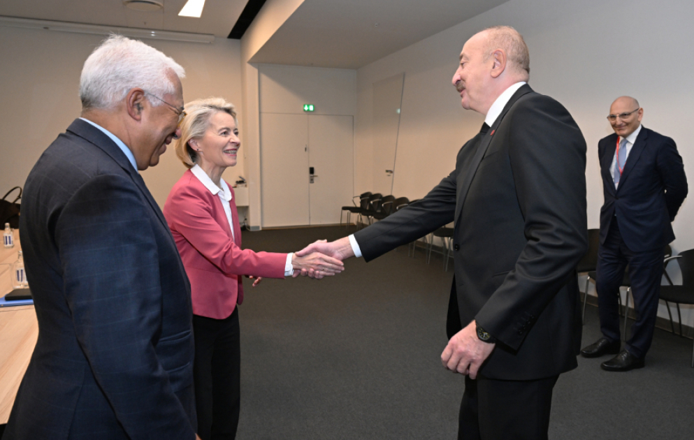 President Ilham Aliyev met with President of European Council and President of European Commission in Copenhagen