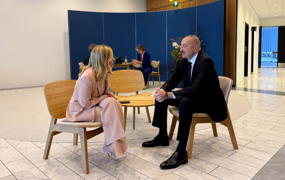 Entretien du président azerbaïdjanais avec la Première ministre italienne à Copenhague