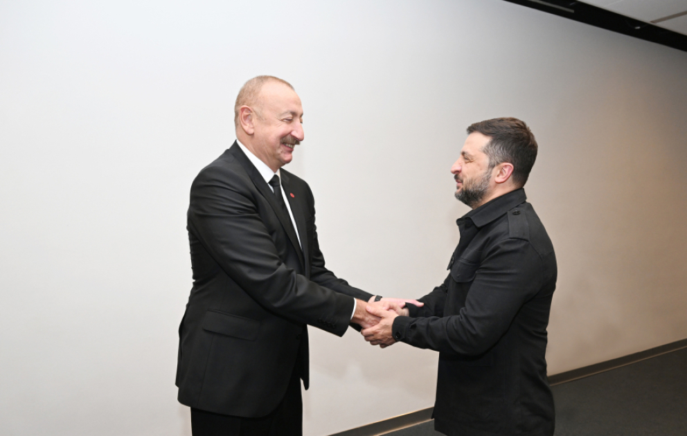President of Azerbaijan Ilham Aliyev met with President of Ukraine in Copenhagen