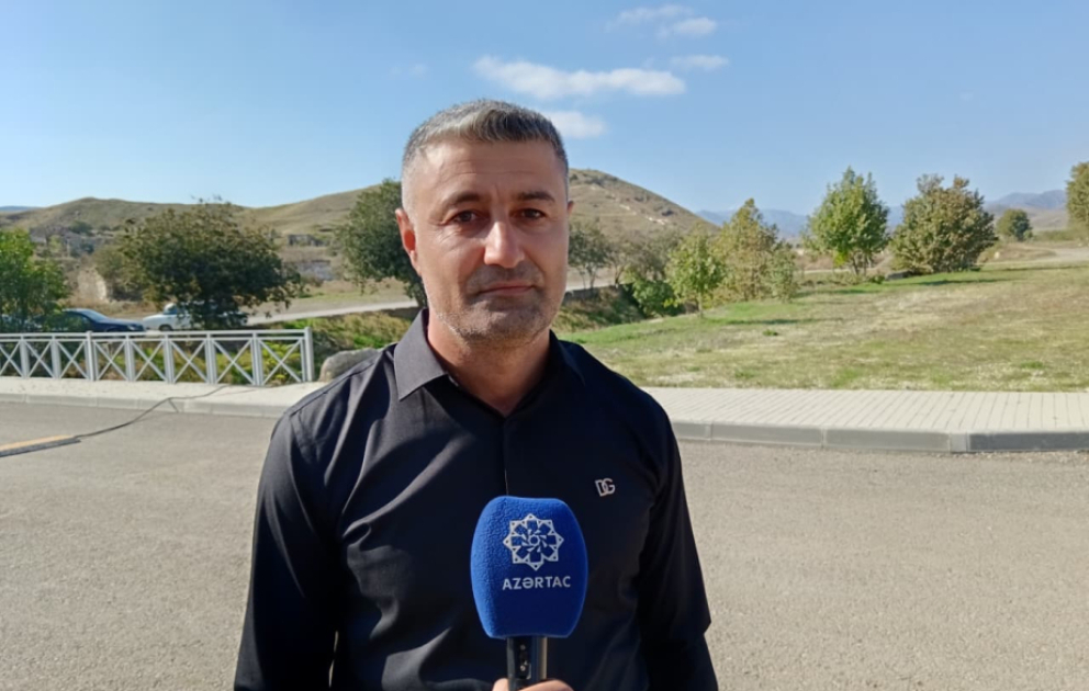 Cocuq Mərcanlı sakini: Bu gün Cəbrayılımız abadlaşır, sakinlərimiz doğma yurda qayıdır, həyat canlanır