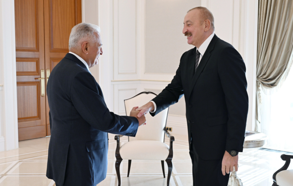 Prezident İlham Əliyev Qəbələdə Türk Dövlətləri Təşkilatının Ağsaqqallar Şurasının sədrini qəbul edib