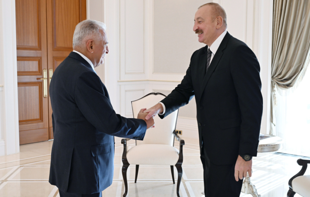 Президент Ильхам Алиев принял в Габале председателя Совета старейшин Организации тюркских государств