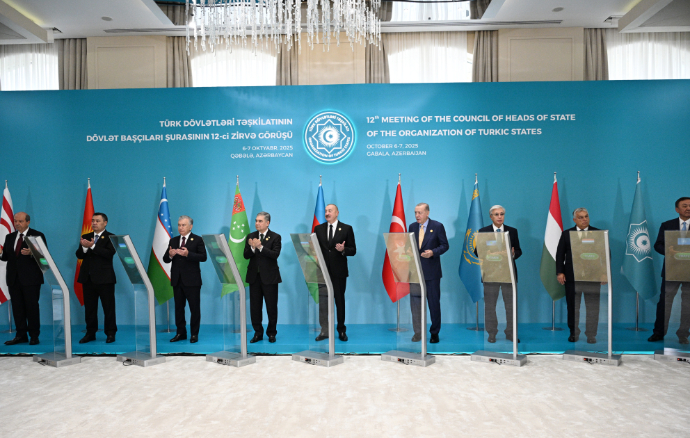 Pose de la première pierre de la mosquée que le Turkménistan construira à Fuzouli