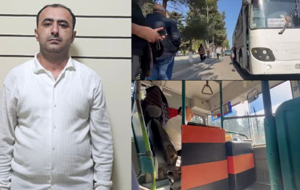Sumqayıtda narkotik vasitənin təsiri altında sərnişin avtobusu idarə edən sürücü həbs olunub