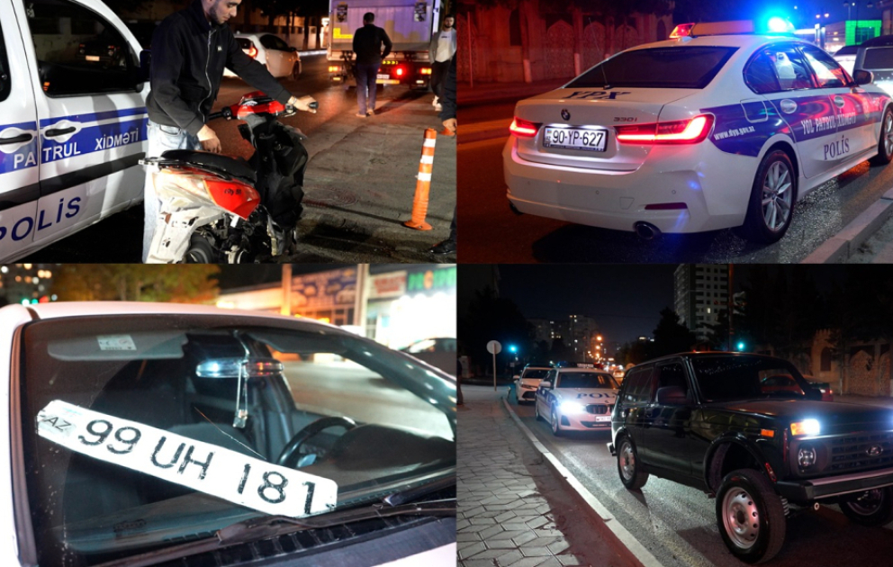 Polis Xırdalanda gecə saatlarında səs-küy yaradan şəxslərlə bağlı tədbirlər görüb