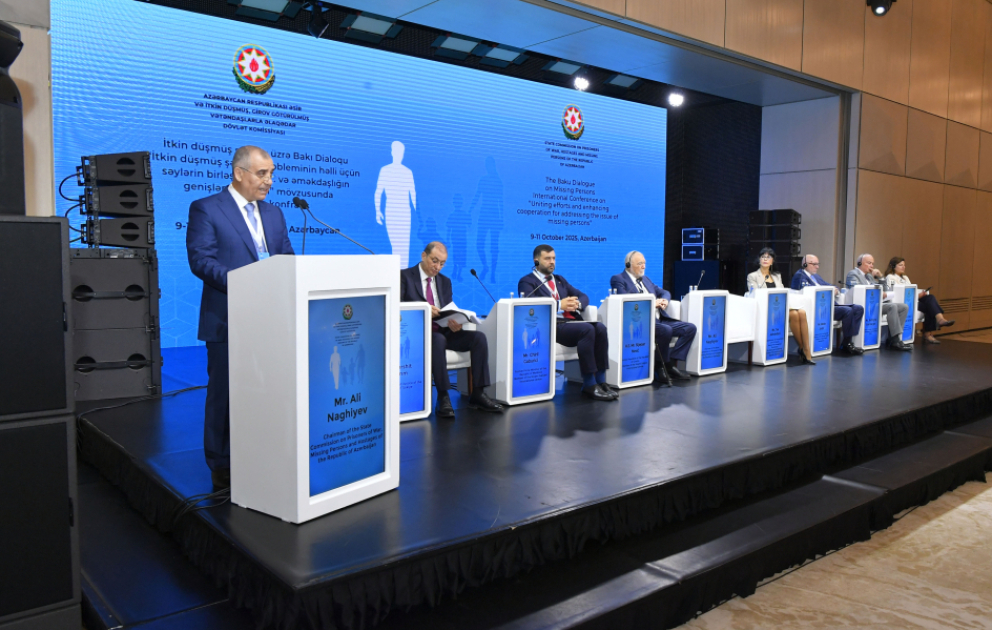 Bakıda İtkin düşmüş şəxslər üzrə Bakı Dialoqu çərçivəsində beynəlxalq konfransın açılış sessiyası keçirilib