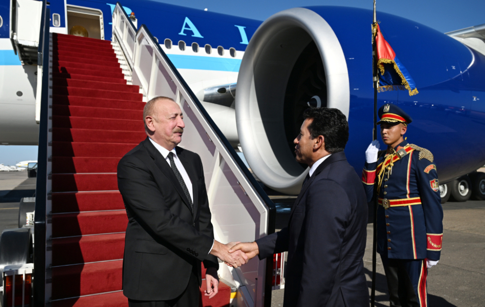 Le président azerbaïdjanais entame une visite de travail en Egypte