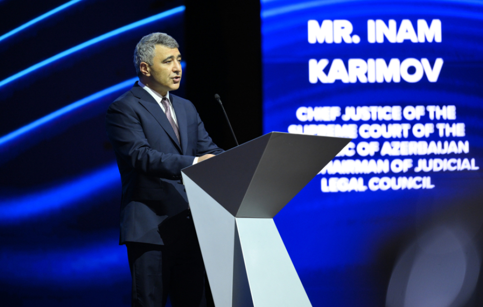 Ali Məhkəmənin sədri: Əməkdaşlıq qlobal məhkəmə sisteminin əsasını təşkil etməlidir