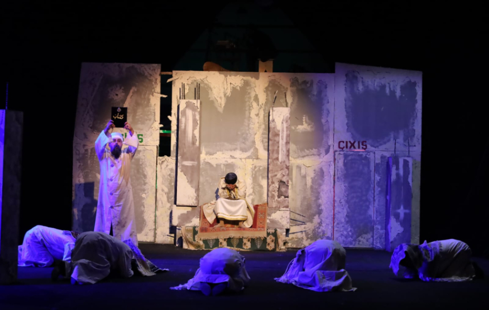 Qazax Dövlət Dram Teatrında yeni tamaşanın premyerası olub