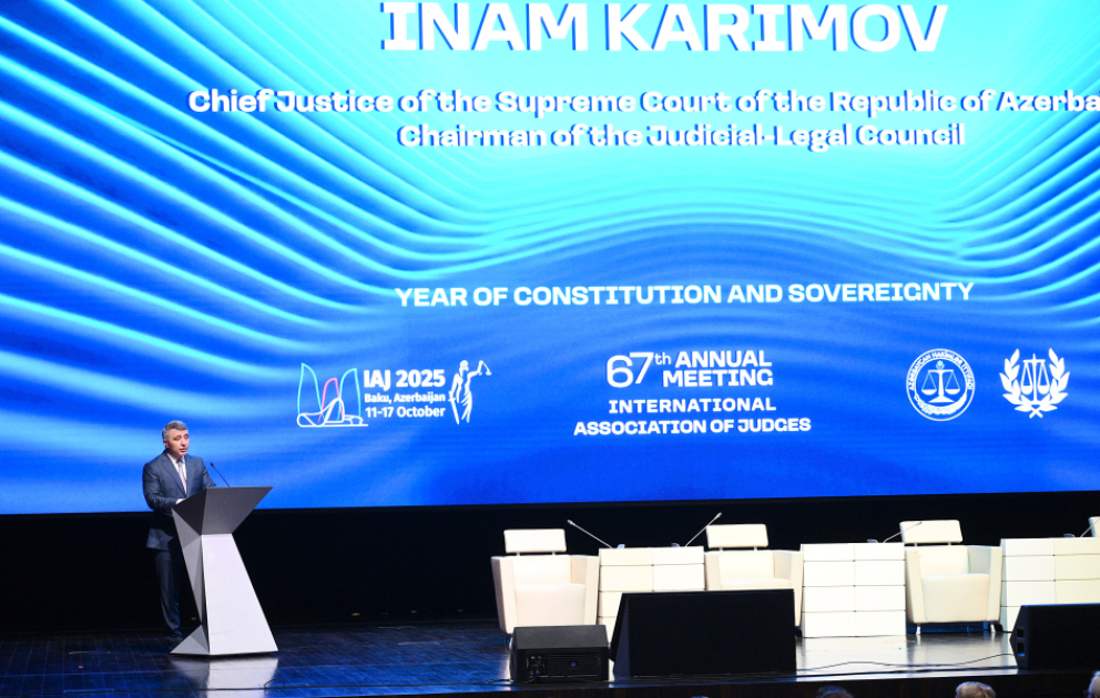 Bakıda “Məhkəmə hakimiyyəti və dövlətin digər iki qolu arasında münasibətlər” mövzusunda beynəlxalq konfrans keçirilir