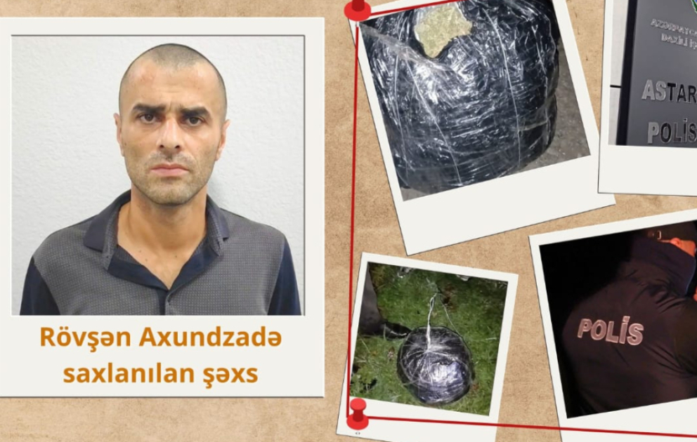 Polis Astarada xüsusi əməliyyat keçirdi: narkotacirlərin daha bir "PUA marşrutu" ifşa olundu