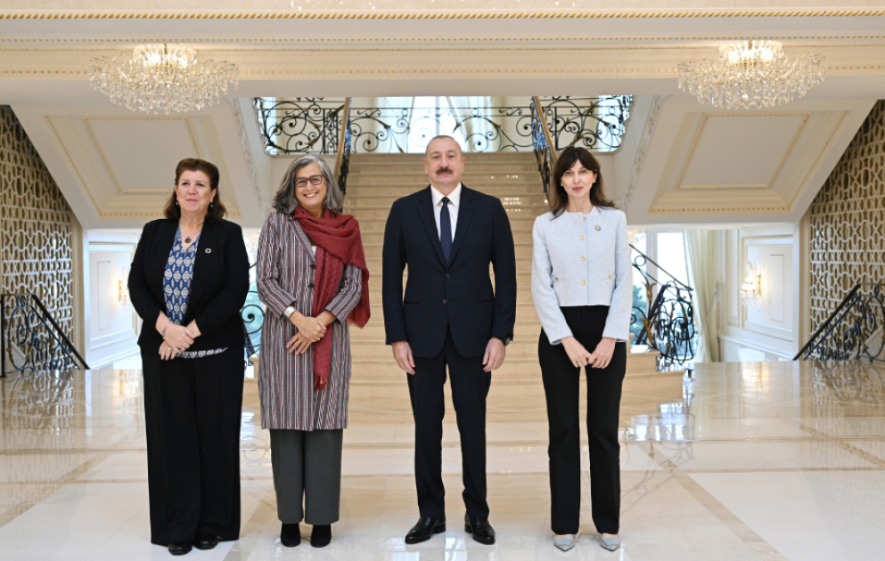 Prezident İlham Əliyev BMT-nin Məskunlaşma Proqramının icraçı direktorunu qəbul edib
