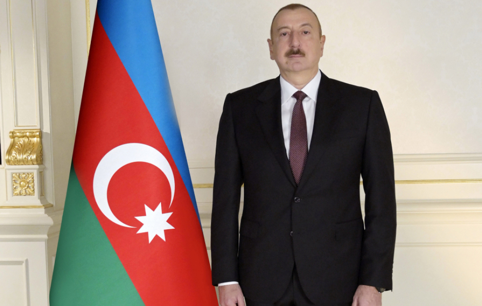 Президент Ильхам Алиев поделился публикацией по случаю Дня города Физули