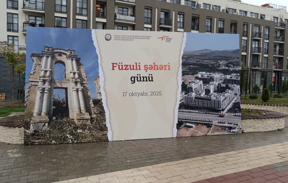 Füzuli Şəhəri Günü münasibətilə qala konsert təşkil edilib