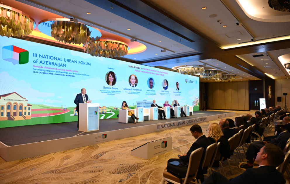 III Azərbaycan Milli Şəhərsalma Forumu öz işini başa vurub