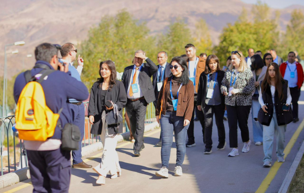 Naxçıvanın turizm imkanlarının nümayiş etdirilməsi məqsədilə mediatur təşkil olunub