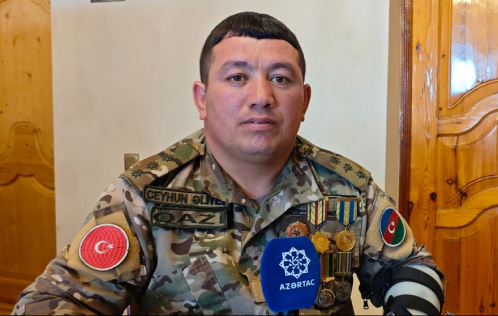 44 günlük haqq savaşında sağlamlığını fəda edən zabit bu gün də Vətənə xidmət edir