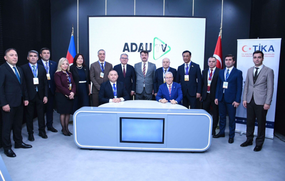ADAU TV-nin müasir internet televiziyasının studiosu istifadəyə verilib