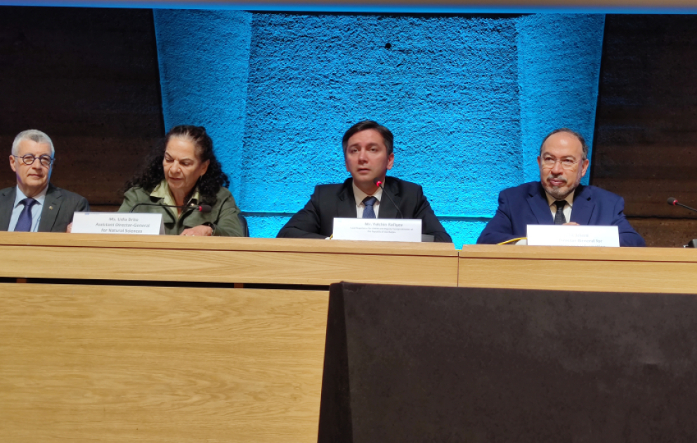 UNESCO-da “Bakıdan Belemə: İqlim fəaliyyəti üçün məlumatlı və davamlı cəmiyyətlərin qurulması” adlı konfrans keçirilib
