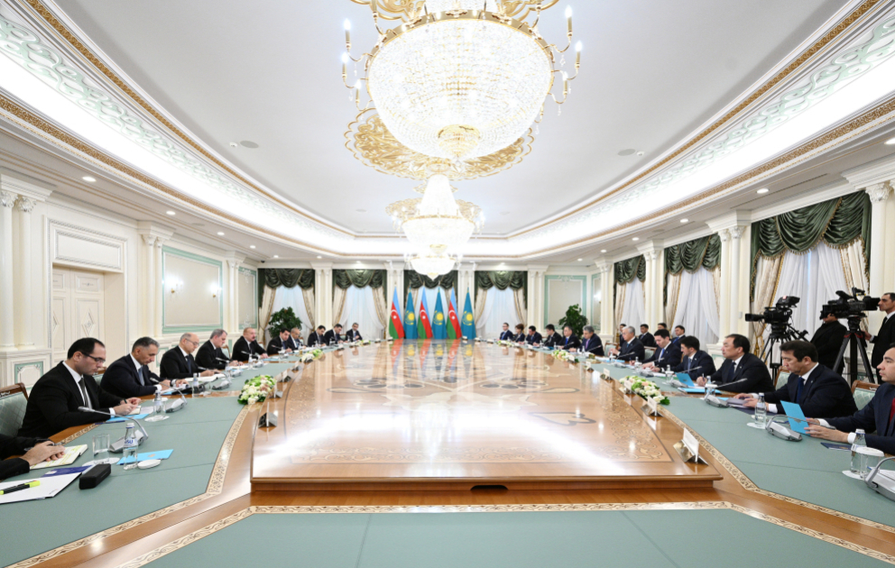 Astana hosted second meeting of Azerbaijan-Kazakhstan Supreme Interstate Council
