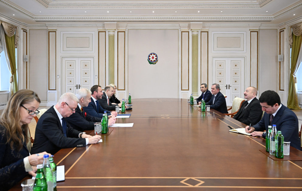 President Ilham Aliyev received Estonia’s Foreign Minister