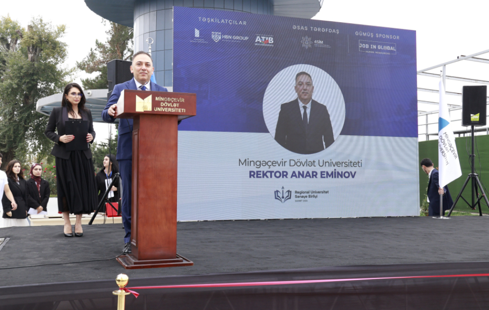 Mingəçevir regionun ən böyük Universitet–Sənaye Birliyi Sammitinə ev sahibliyi edib