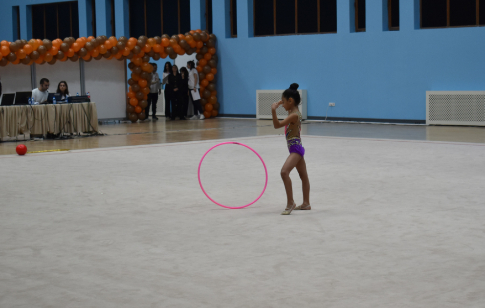 Qəbələdə bədii gimnastika üzrə "Grace of nature" turnirinə start verilib