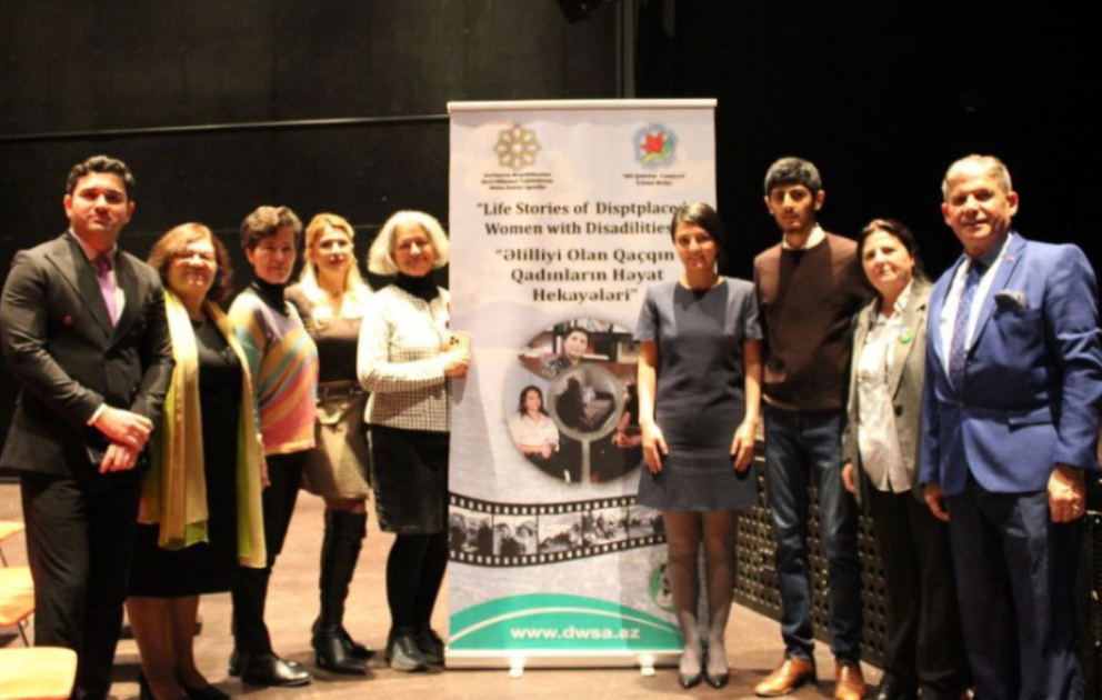 Stokholmda “Əlilliyi olan qaçqın qadınların həyat hekayələri” adlı videoçarxın təqdimatı keçirilib
