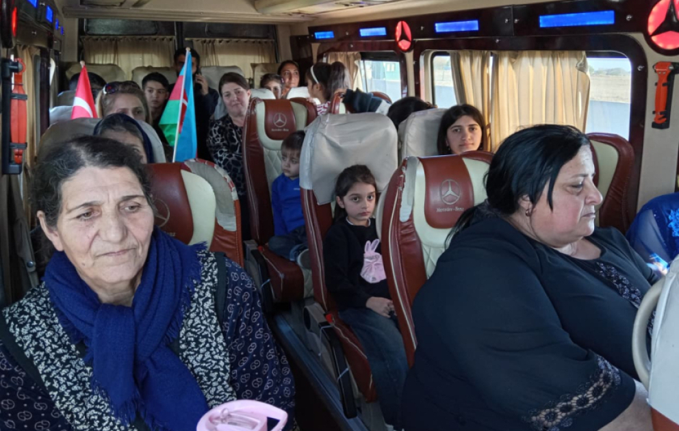 Xocalının Təzəbinə, Ballıca və Badara kəndlərinə növbəti köç karvanları yola salınıb
