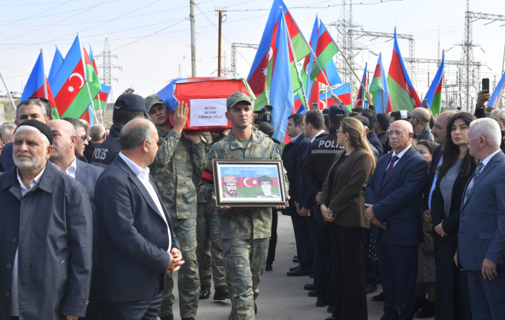 Birinci Qarabağ müharibəsinin itkin şəhidi Əliyar Əliyev torpağa tapşırılıb