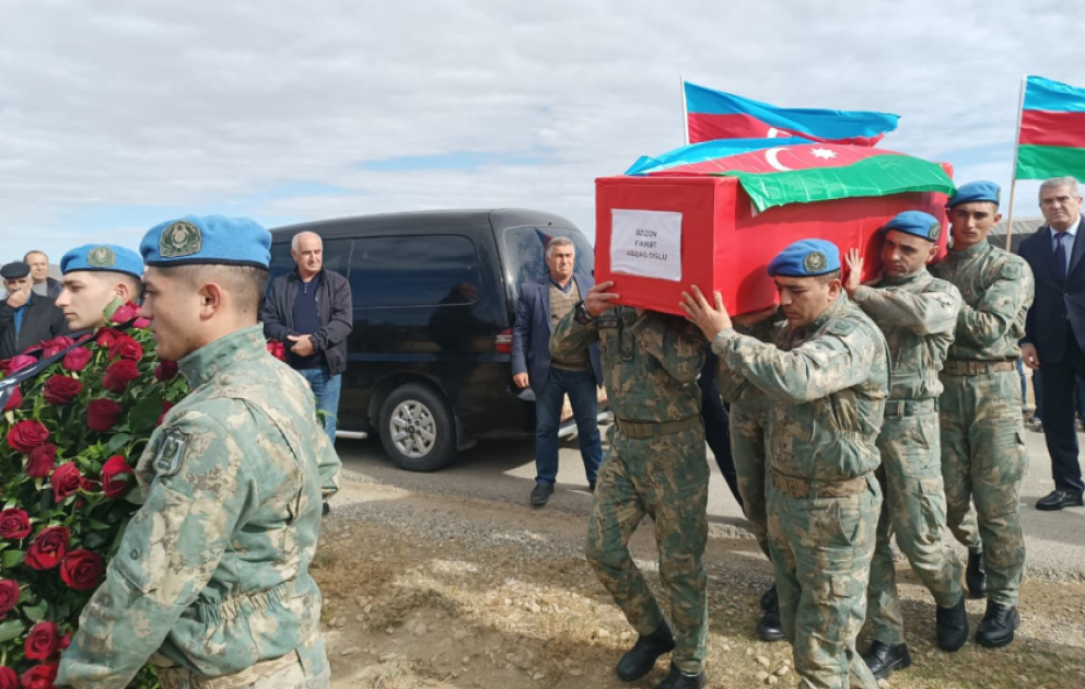 В Гарадагском районе прошли похороны пропавшего без вести шехида Фикрета Азизова