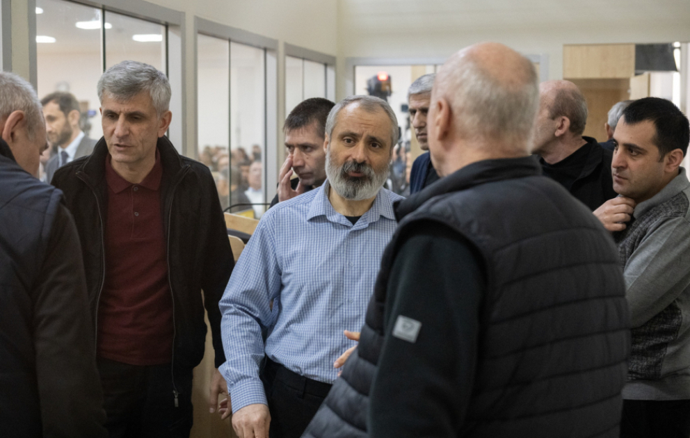 Document related to simultaneous killing of eight Azerbaijani captives and hostages examined during trial of Armenian citizens