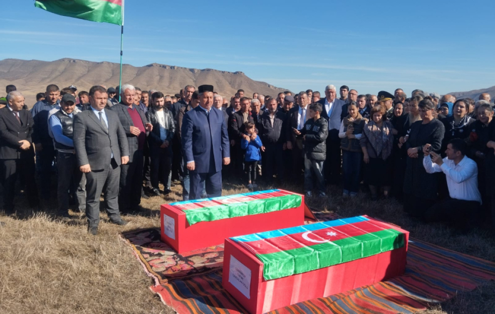 Xocalıda Birinci Qarabağ müharibəsinin iki itkin şəhidi dəfn edilib