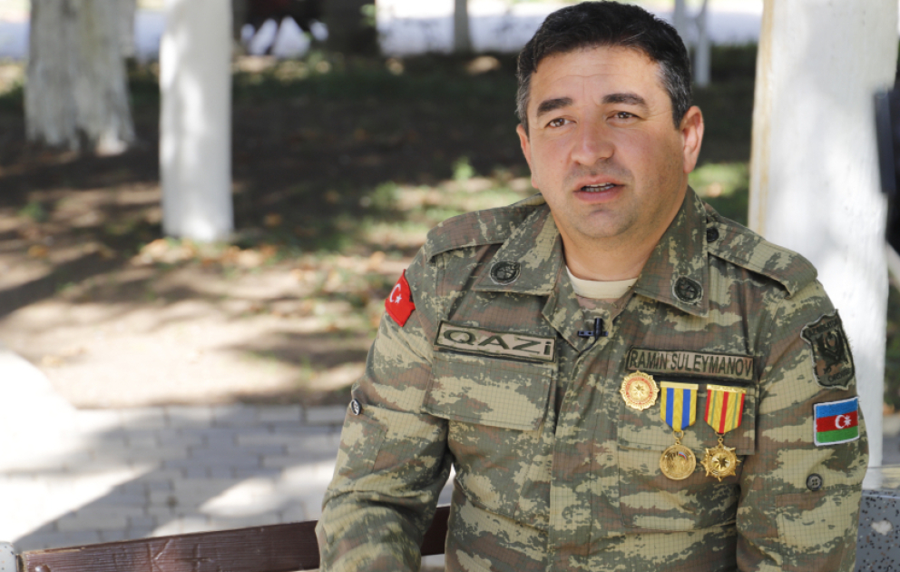 Dumanlı zirvələrdə yazılan şərəf dastanı - qazi Ramin Süleymanovun döyüş yolu