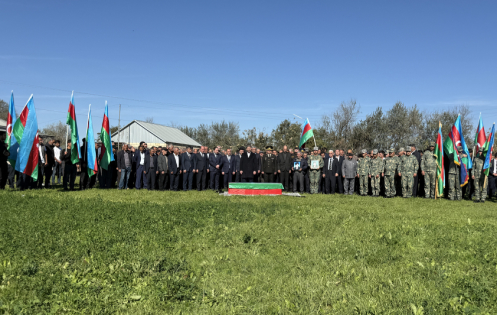 Birinci Qarabağ müharibəsinin itkin şəhidi Elçin Heydərov İmişli rayonunda torpağa tapşırılıb