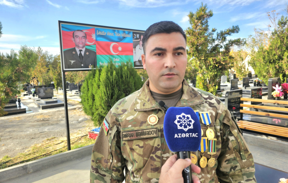 Vətən müharibəsi qazisi: Döyüş yoldaşım Emin Məmmədov qucağımda şəhadətə yüksəldi