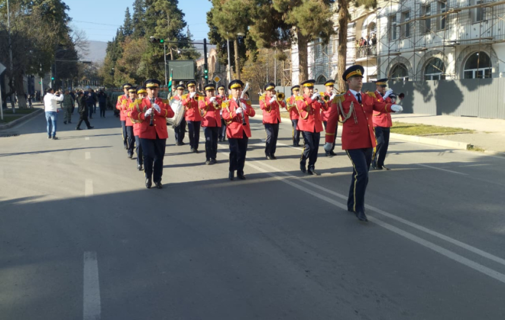 Xankəndidə Zəfər yürüşü