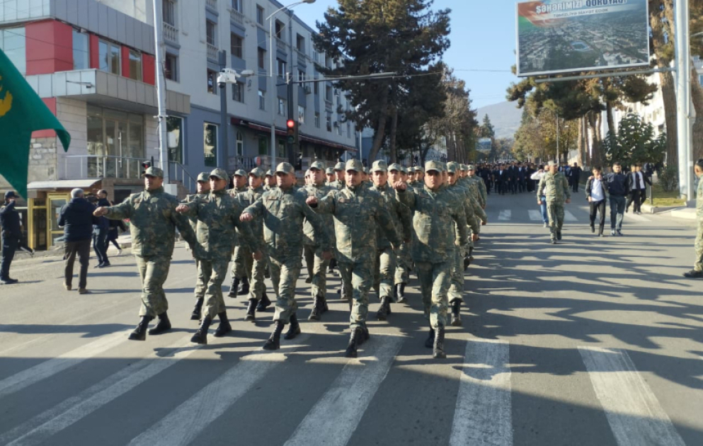 Марш Победы в Ханкенди