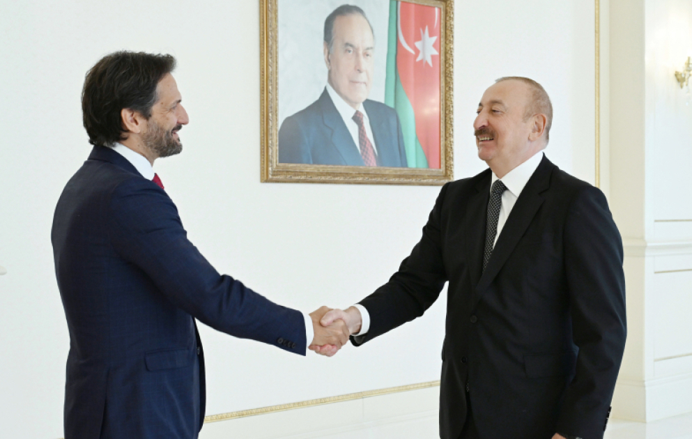 Prezident İlham Əliyev Slovakiya Baş nazirinin müavininin başçılıq etdiyi nümayəndə heyətini qəbul edib