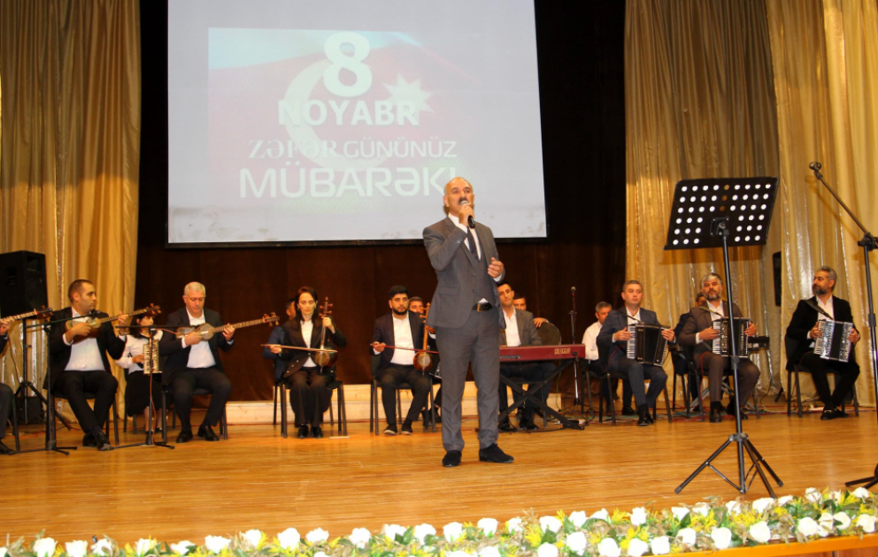 Sabirabadda “Zəfər nəğmələri” adlı konsert proqramı təşkil edilib